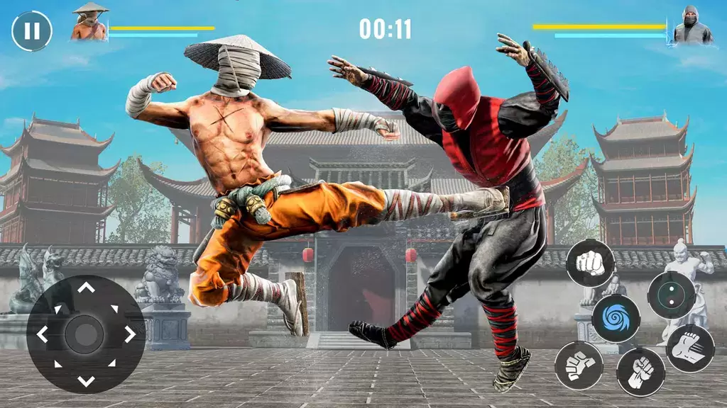 Karate Kung Fu Fighting Game Ekran Görüntüsü 0