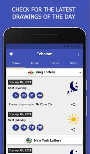 TCHALAM: Lottery with Haitian Spiritual Numbers Capture d'écran 1