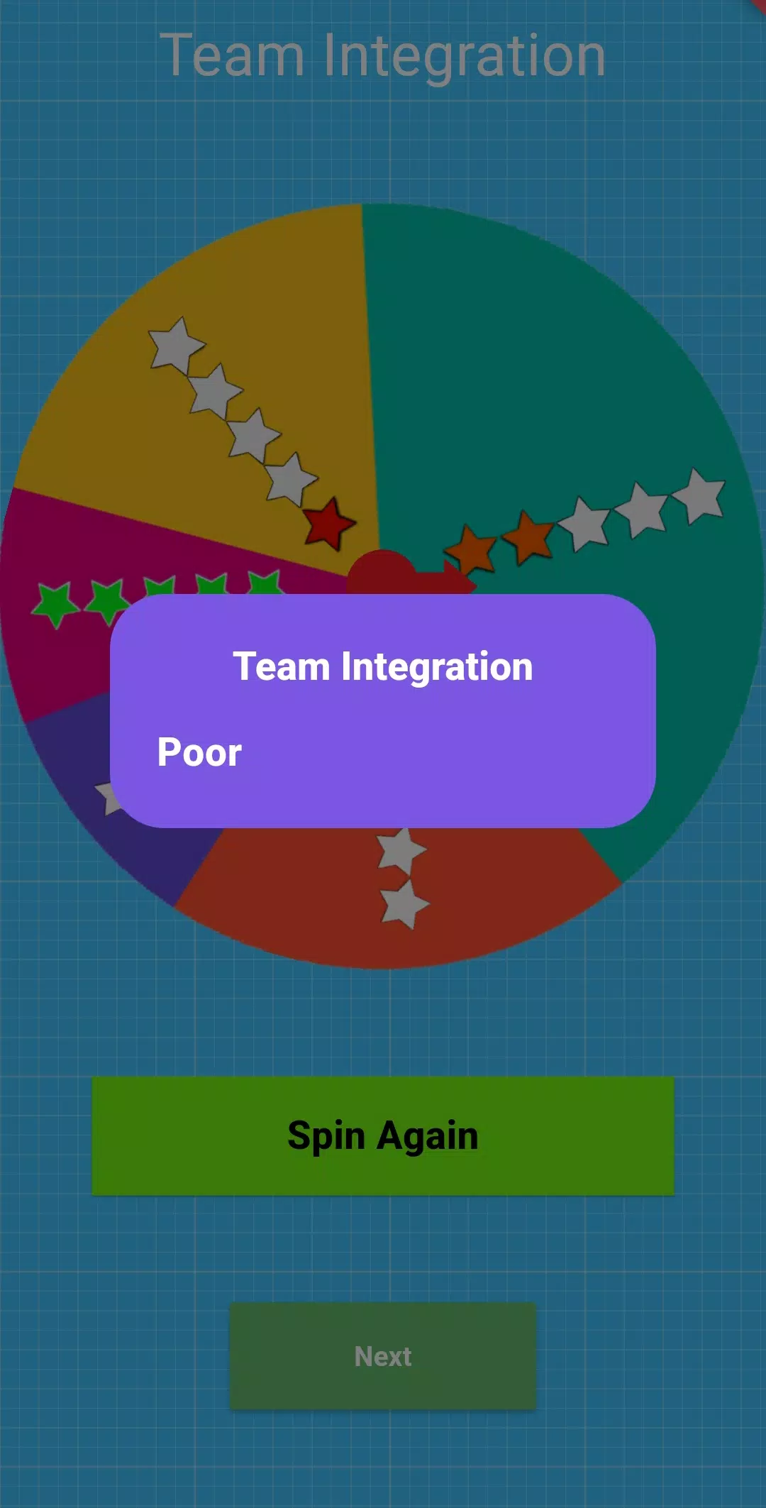 Soccer Coach Career Wheel Captura de pantalla 0