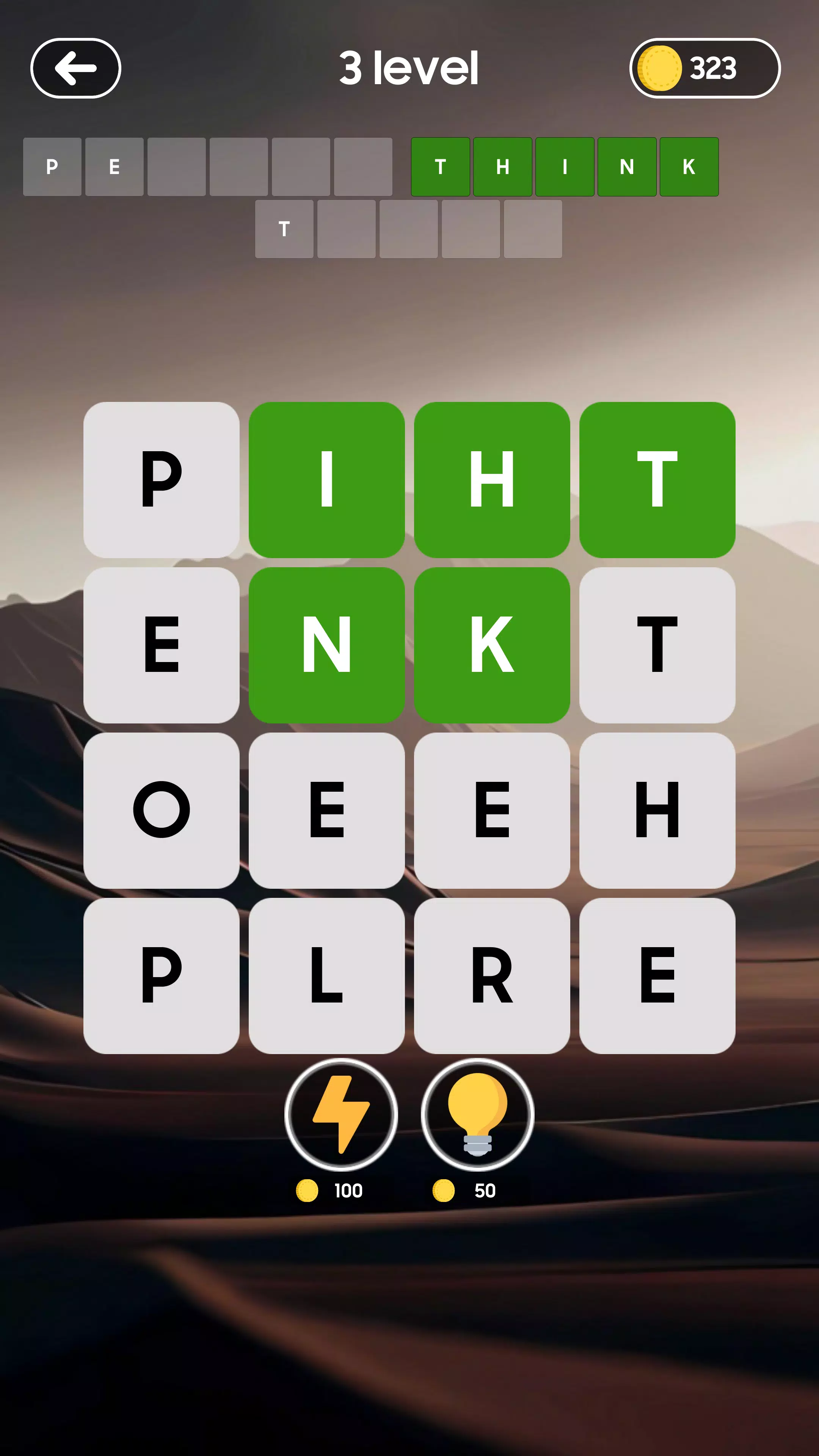 Fillwords - Crossword game應用截圖第3張