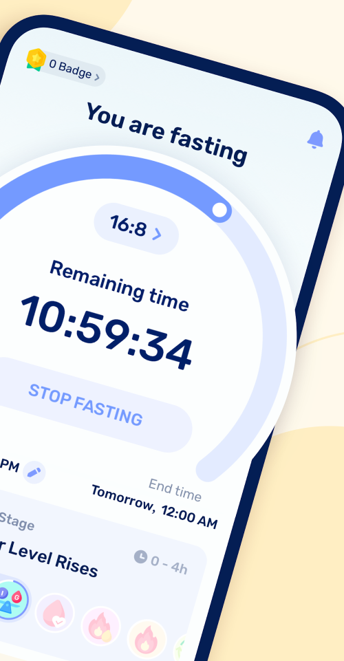 Intermittent Fasting GoFasting Mod Captura de tela 1