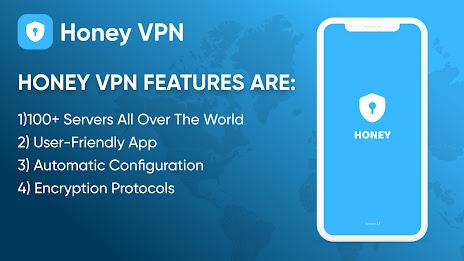 Honey VPN - Fast & Secure Screenshot 3