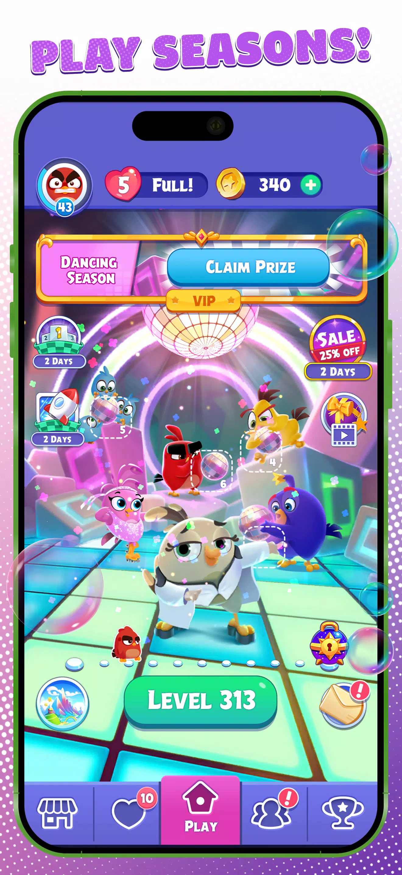 Angry Birds Dream Blast スクリーンショット 2