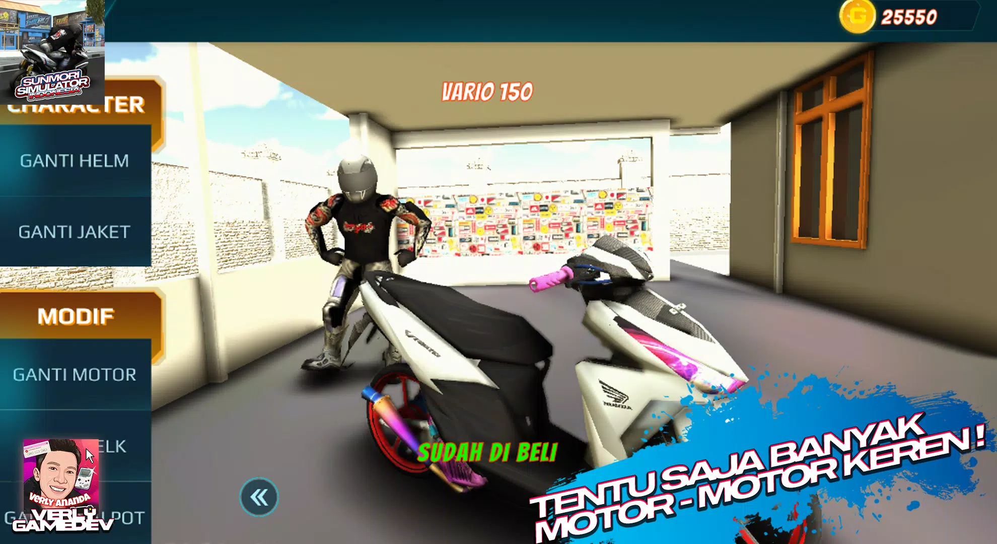 Sunmori Simulator Indonesia 3D Скриншот 0
