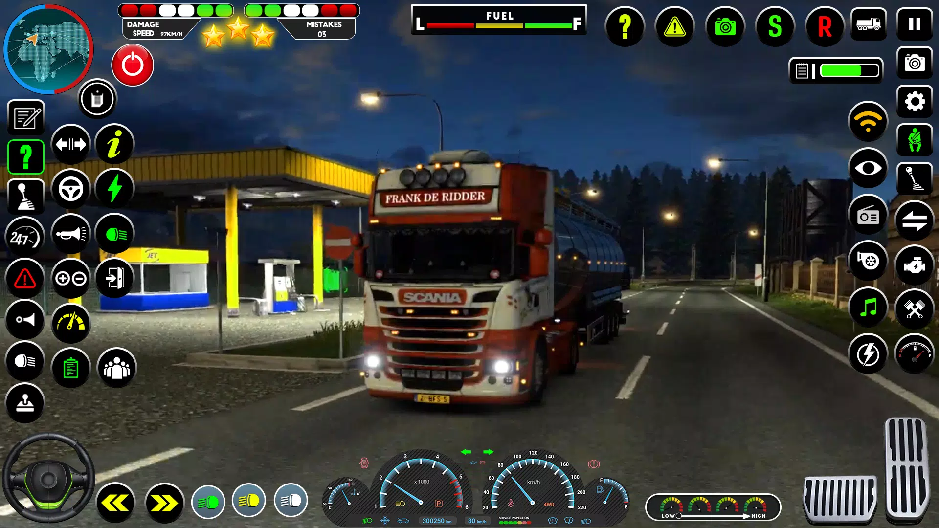 Euro Truck Driving Games 스크린샷 3