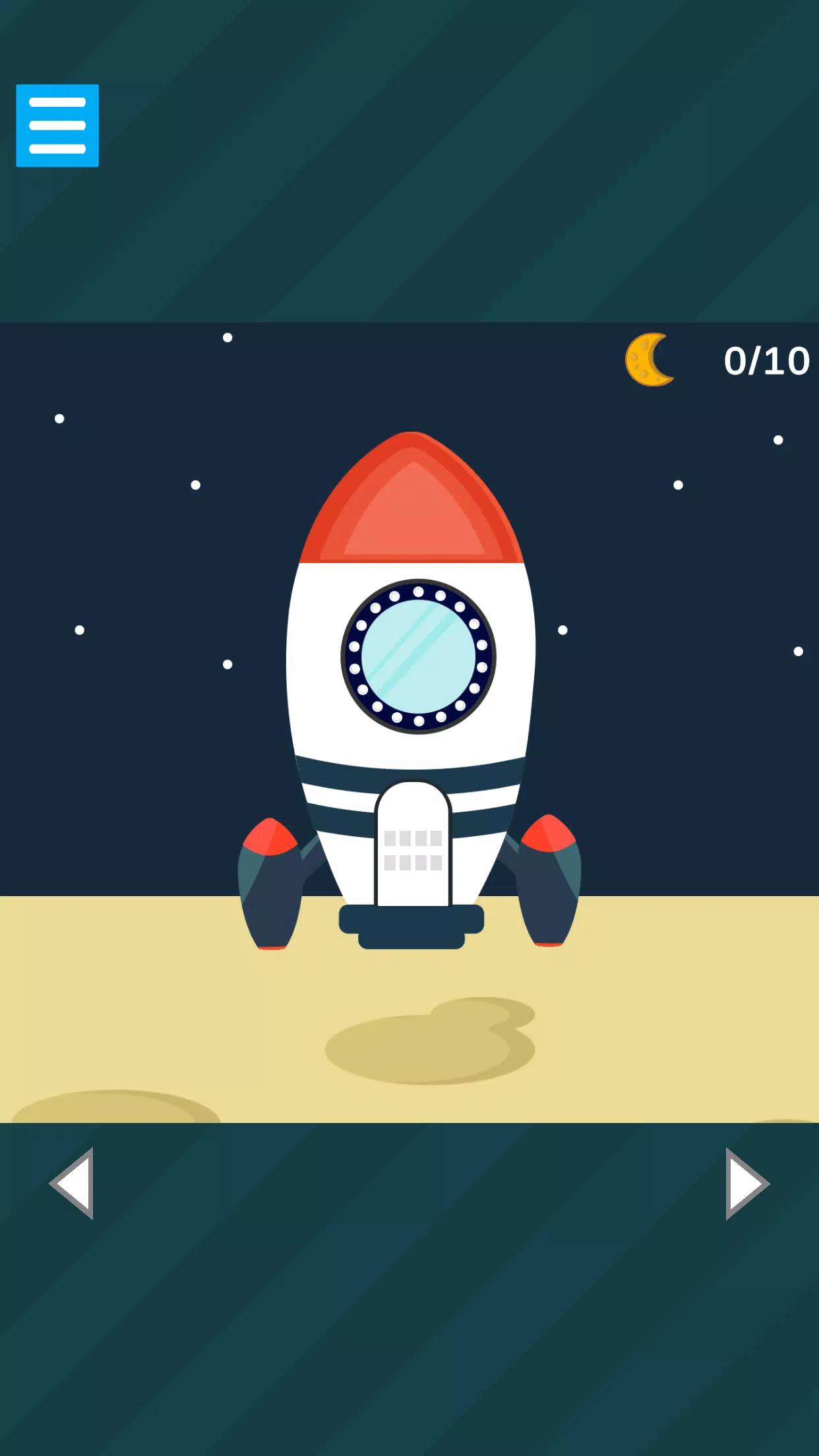 2D Escape Game - Moon Trip Zrzut ekranu 1