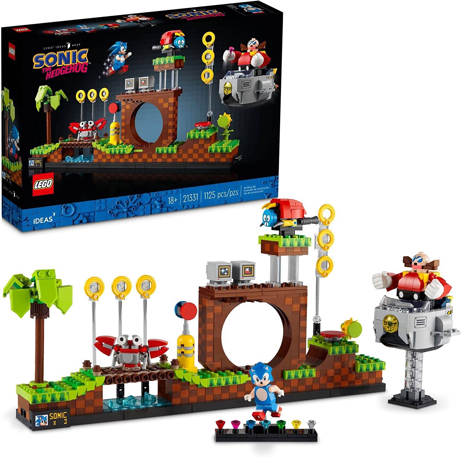 LEGO Sonic The Hedgehog Green Hill Zone Lego set