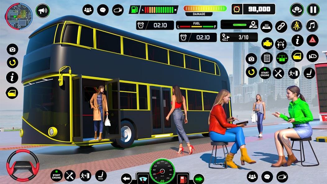 Coach Bus Simulator Games Mod Schermafbeelding 0