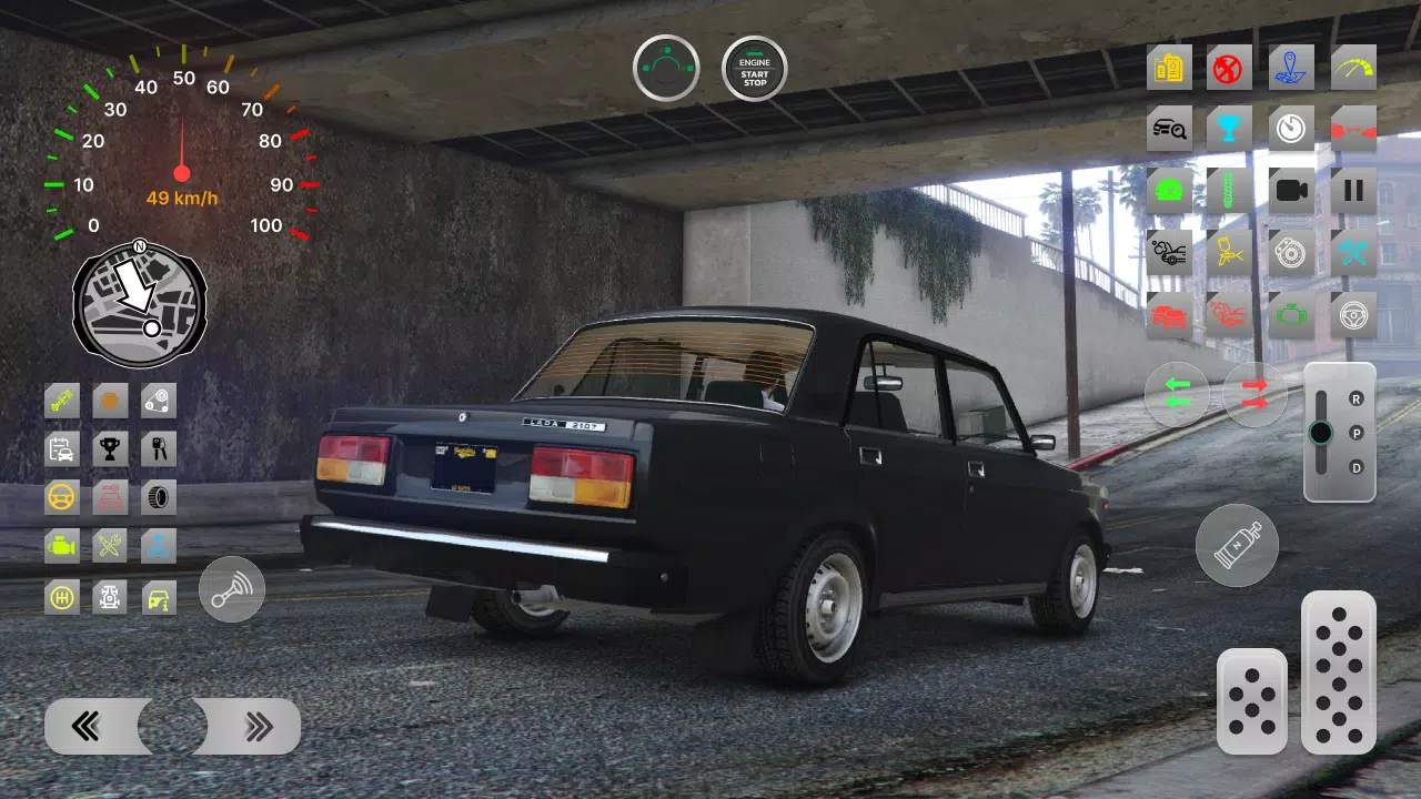 VAZ 2107 Simulator: Drift Lada Schermafbeelding 2