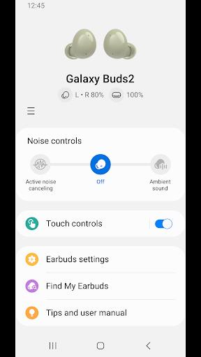 Galaxy Buds2 Manager Screenshot 0