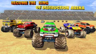 Monster Truck Derby Crash Game Capture d'écran 2