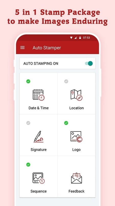 Auto Stamper™: Date Timestamp應用截圖第2張