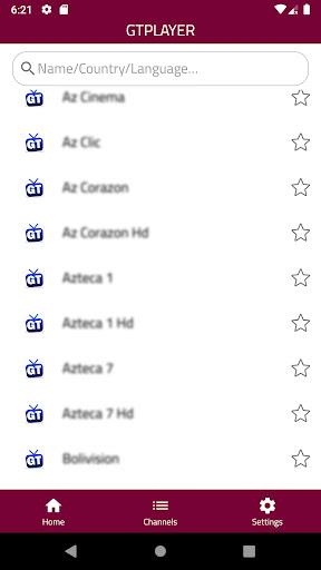 GT IPTV PLAYER Capture d'écran 0