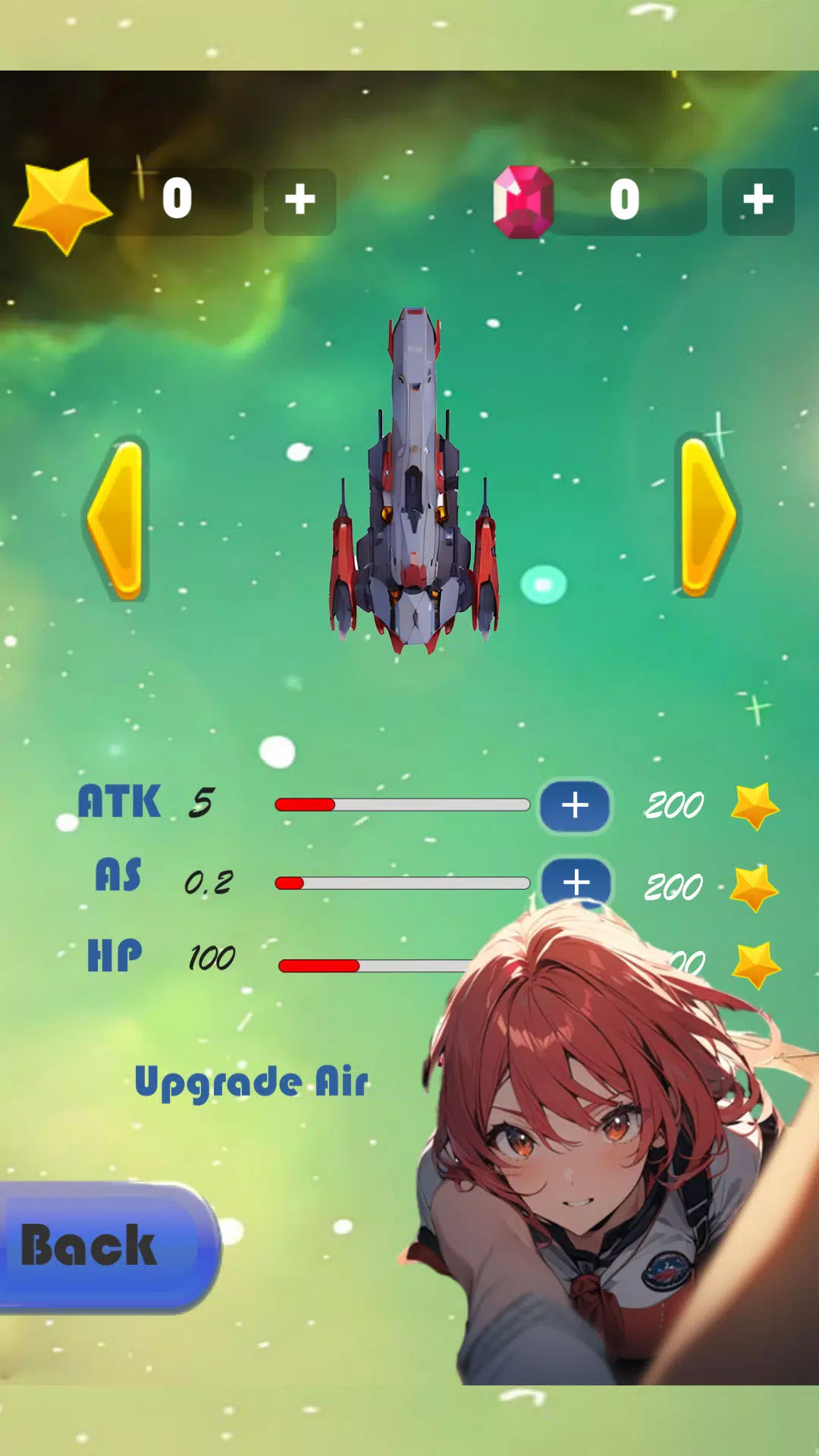 Schermata Galaxy Air Strike 1