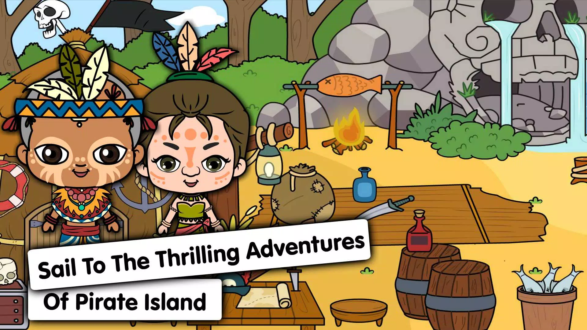 My Pirate Town: Treasure Games应用截图第0张