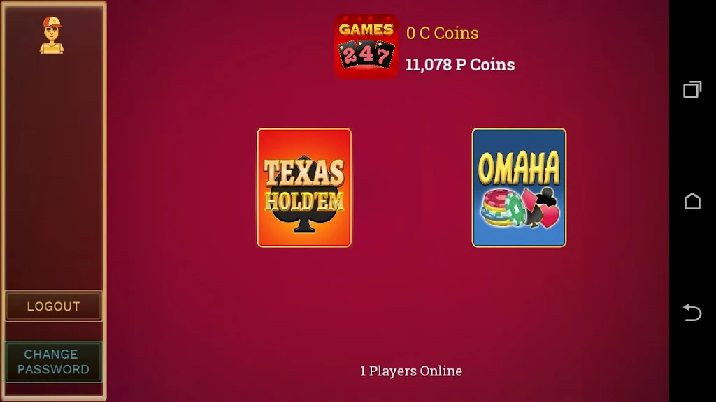 Games247 Casino Captura de tela 1
