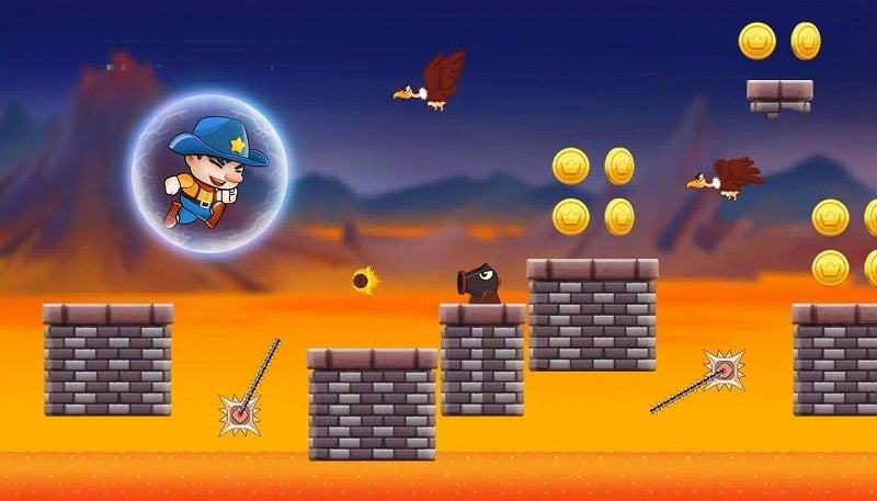 Super Bino 2: Adventure World ภาพหน้าจอ 0