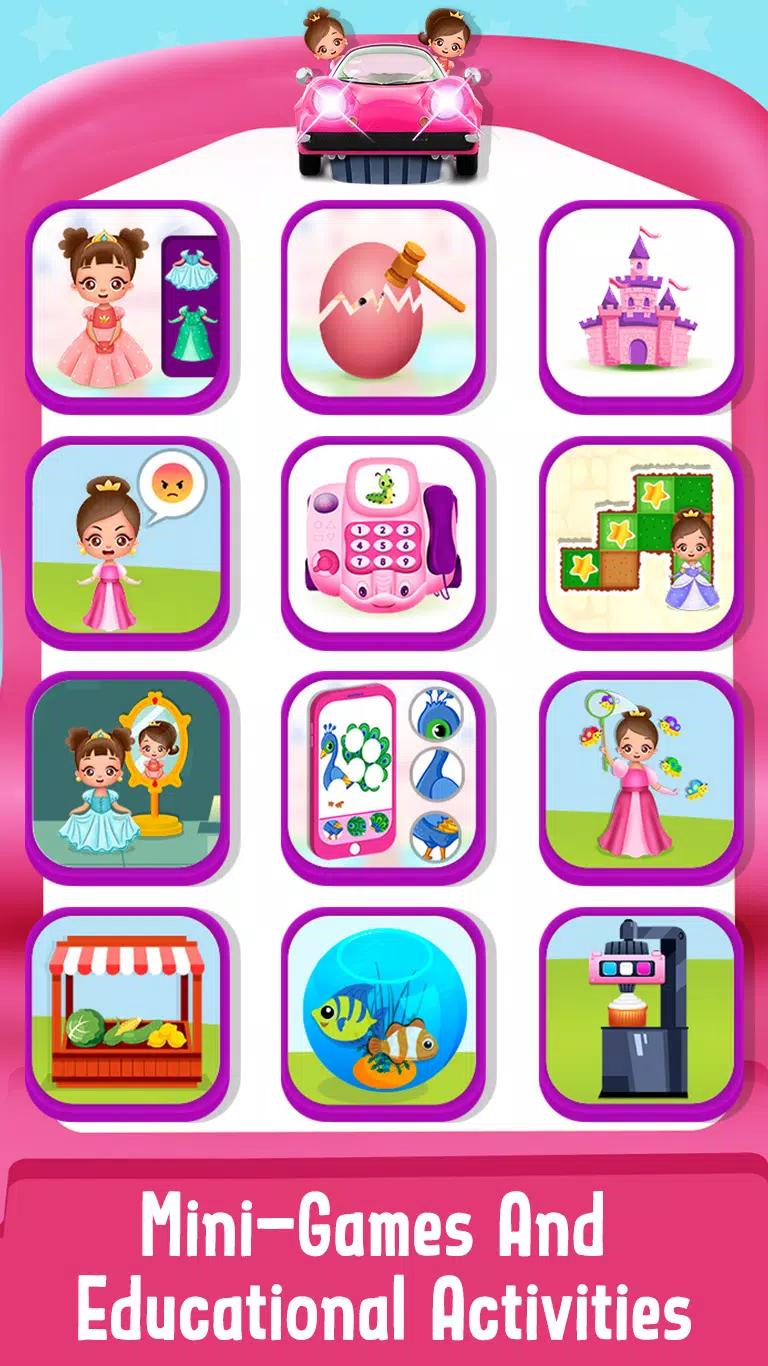 Baby Princess Car phone Toy应用截图第1张