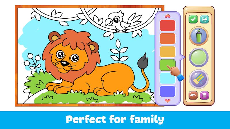 Kids Coloring Game Color Learn ဖန်သားပြင်ဓာတ်ပုံ 2