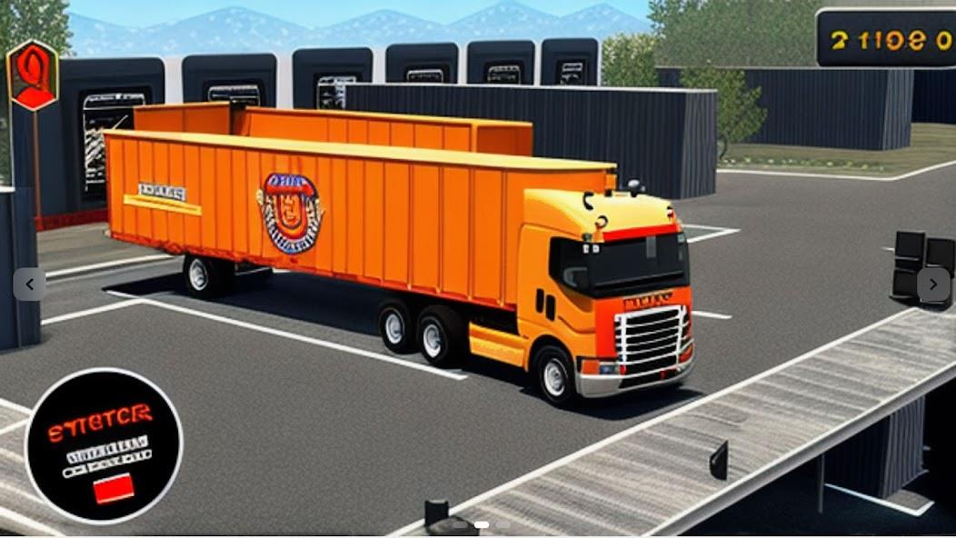 Cargo Truck Simulator 2023 Mod 스크린샷 2