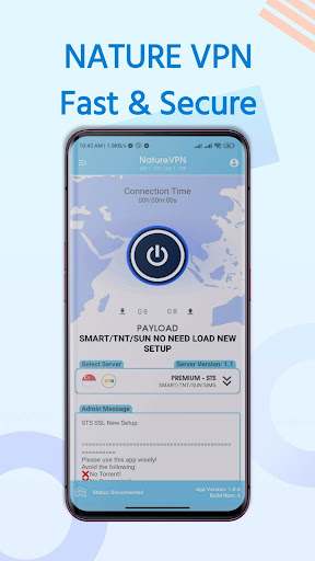 NatureVPN Screenshot 2