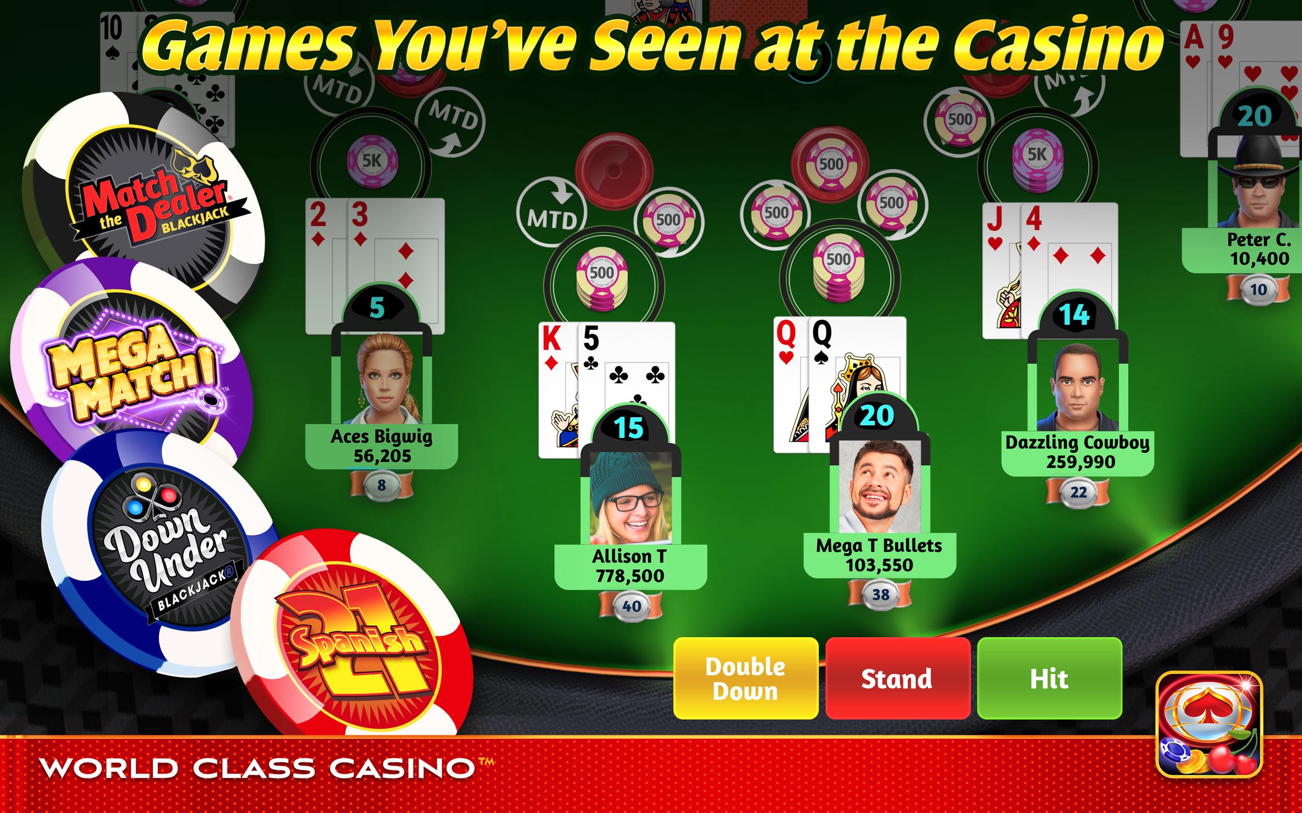 World Class Casino Screenshot 3