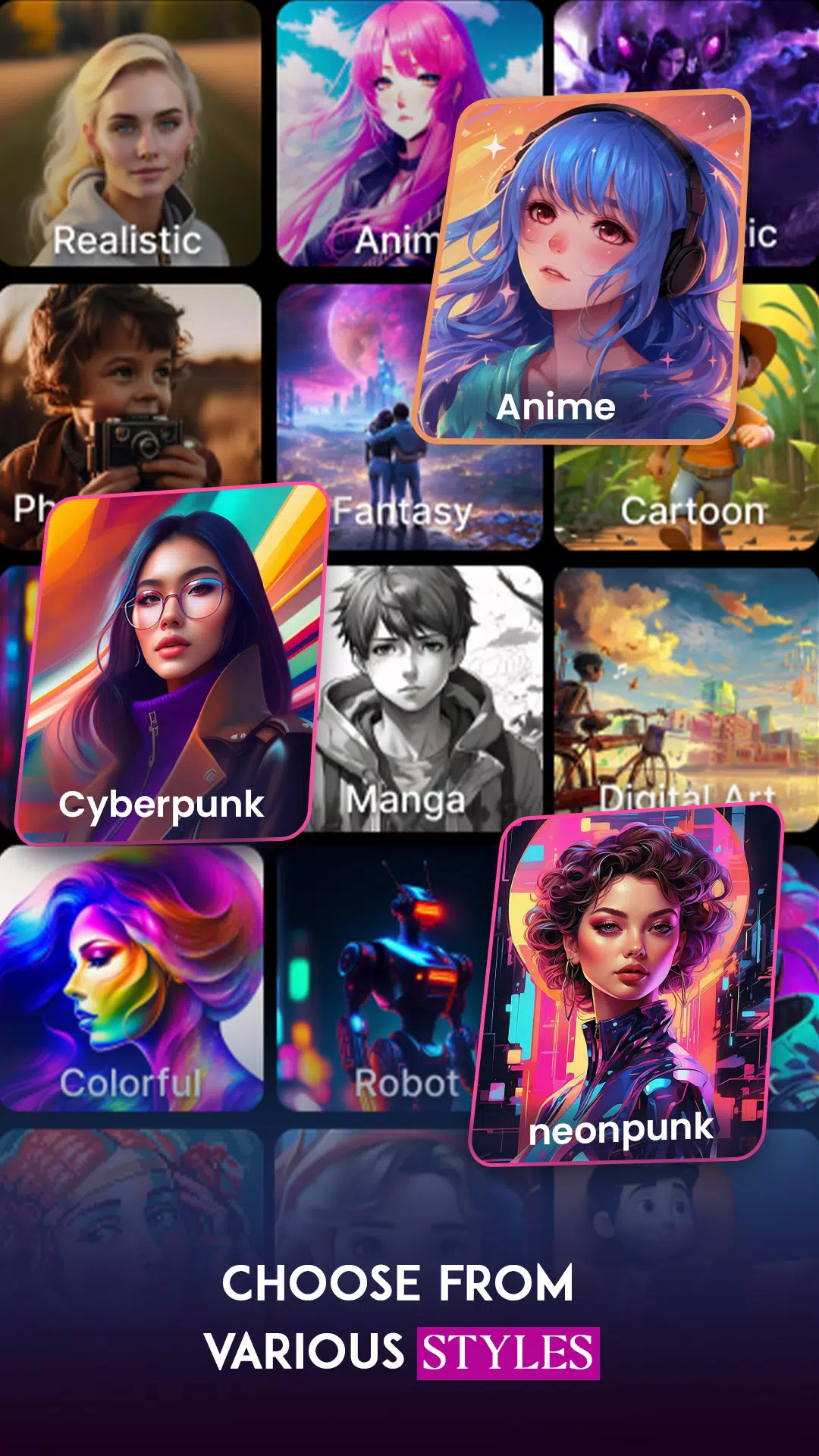 AI Art - AI Image Generator 스크린샷 1