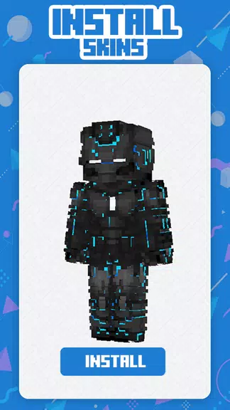 Neon Squad Skin Minecraft स्क्रीनशॉट 3