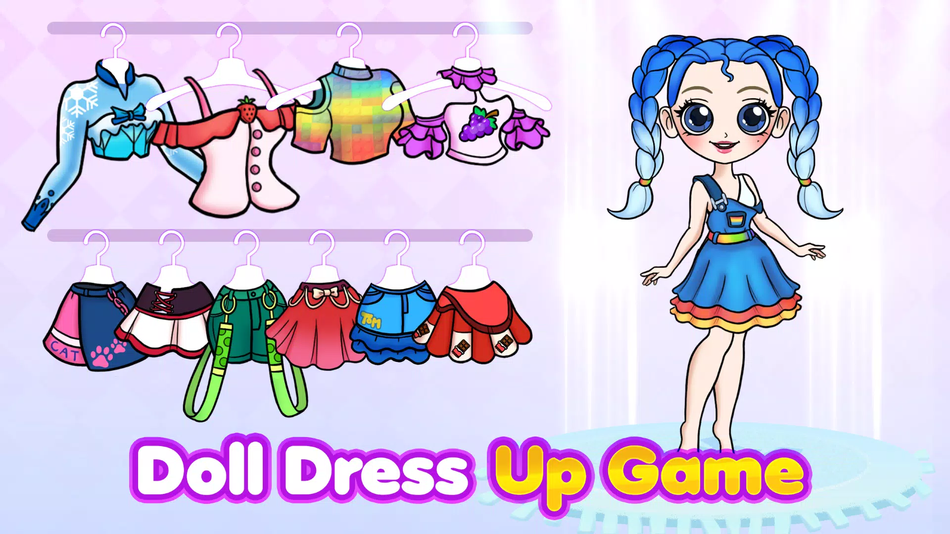 Doll Dress Up: Amazing Fashion स्क्रीनशॉट 1