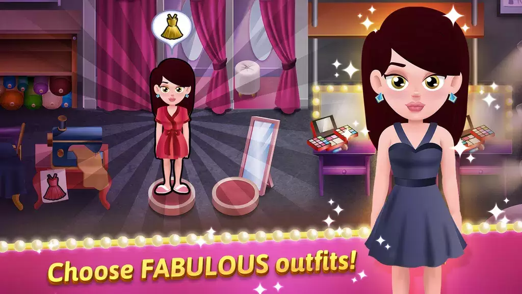 Model Salon Dash: Fashion Game ภาพหน้าจอ 1