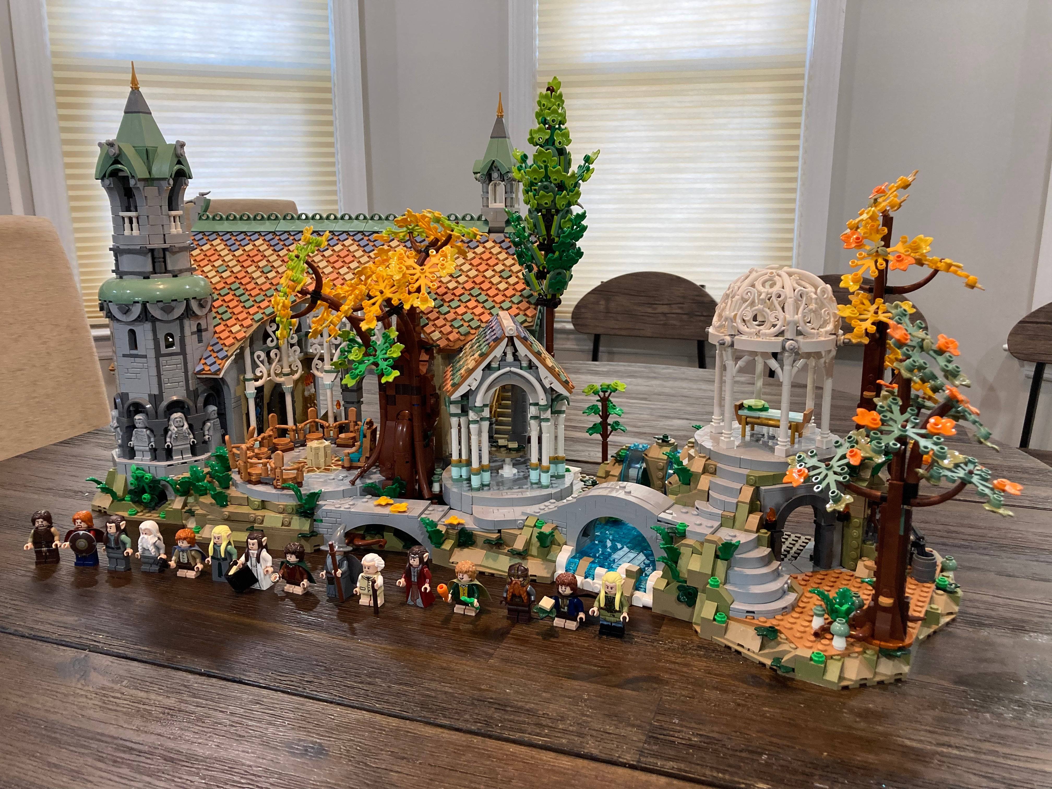 Our build of the Rivendell set