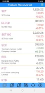 Thailand Stock Market, Stocks Screenshot 0