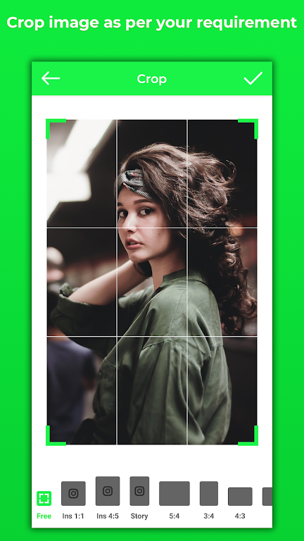 WhatsyCrop: DP Photo Editor Captura de pantalla 1