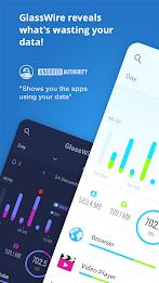 GlassWire Data Usage Monitor Captura de tela 0