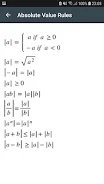 Schermata Math Formulas Algebra 3