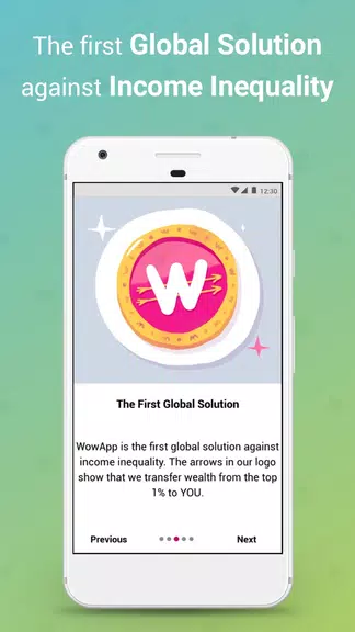 WowApp - Earn. Share. Do Good Screenshot 0