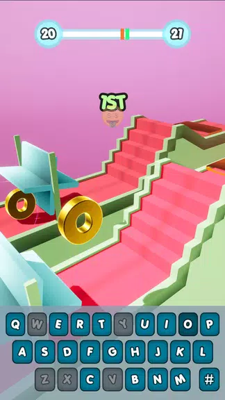 Letter Runner 3D alphabet lore স্ক্রিনশট 1