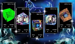 Amazing Cube Live Wallpaper スクリーンショット 1