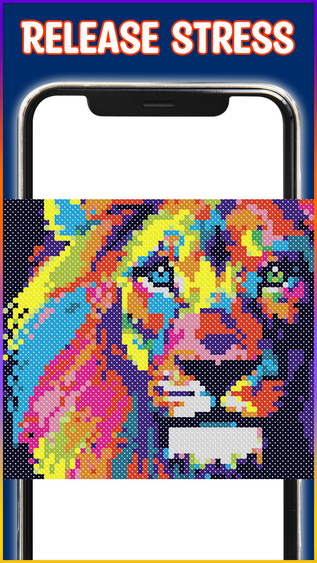 Cross Stitch Adult Coloring Screenshot 2