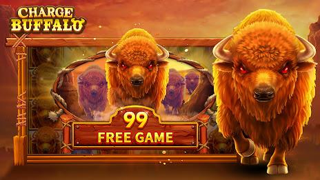 Charge Buffalo Slot-TaDa Games Captura de pantalla 1