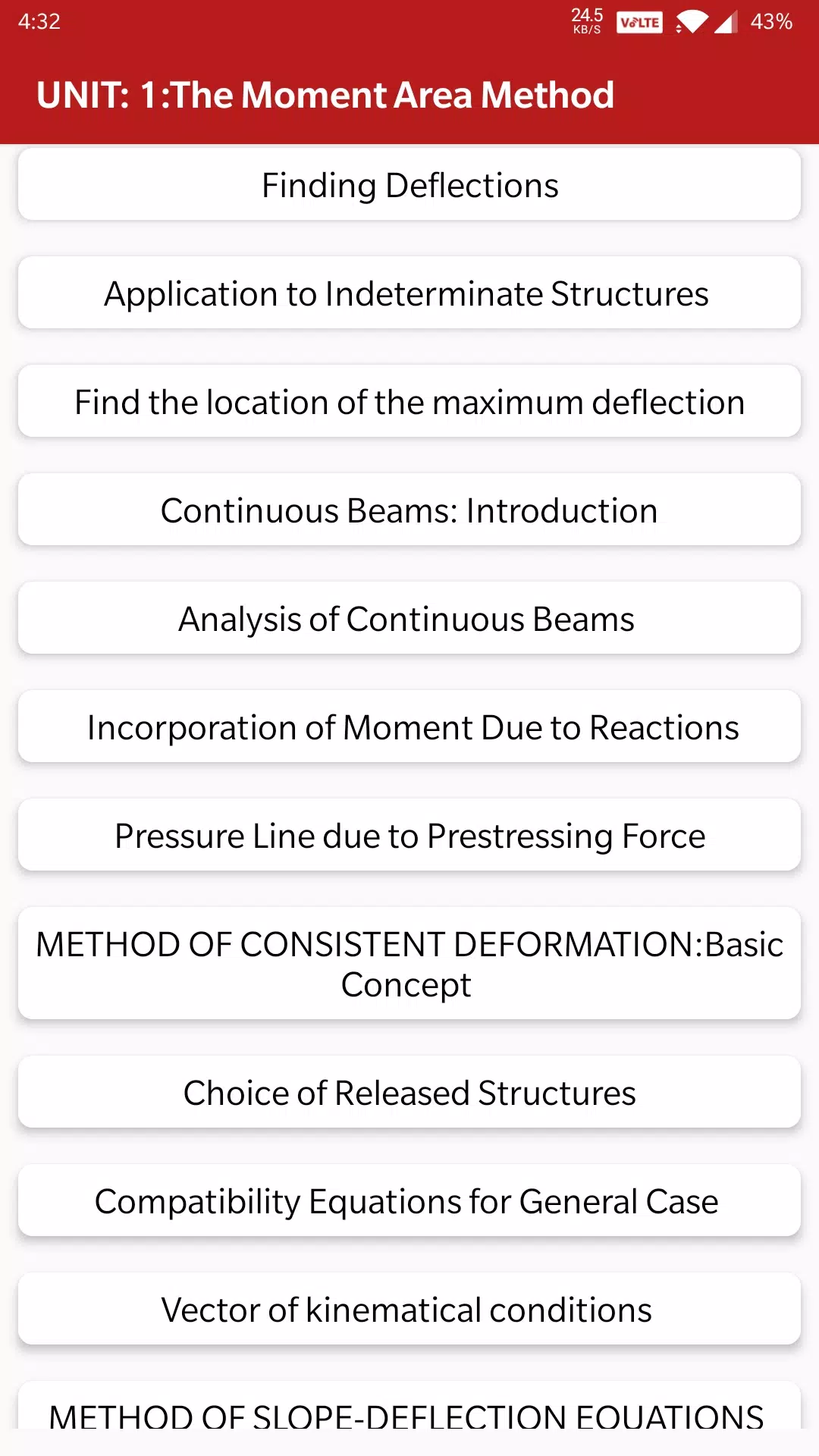 STRUCTURAL ANALYSIS - II Screenshot 0