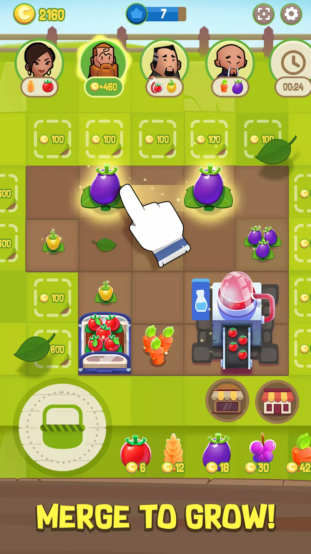 Merge Farm! スクリーンショット 1