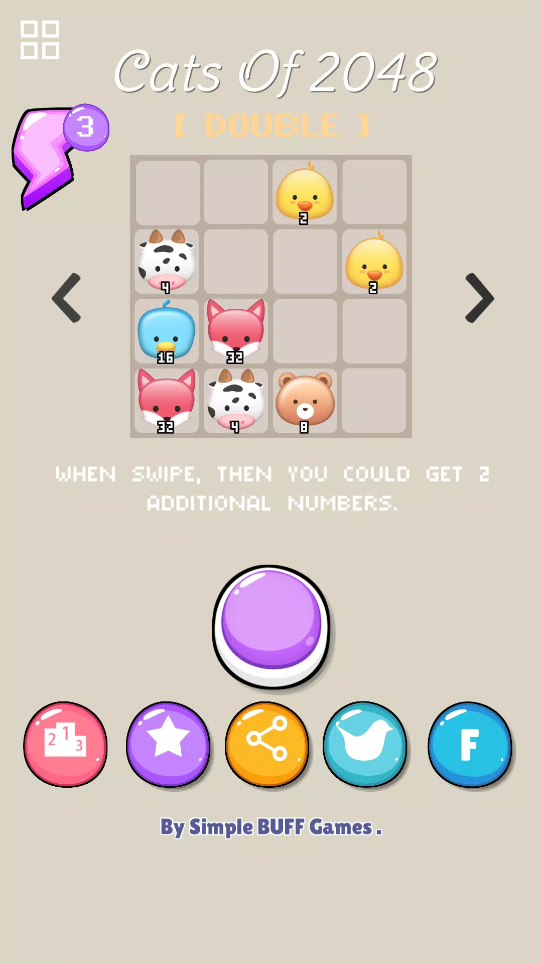 Cats Of 2048 Скриншот 2