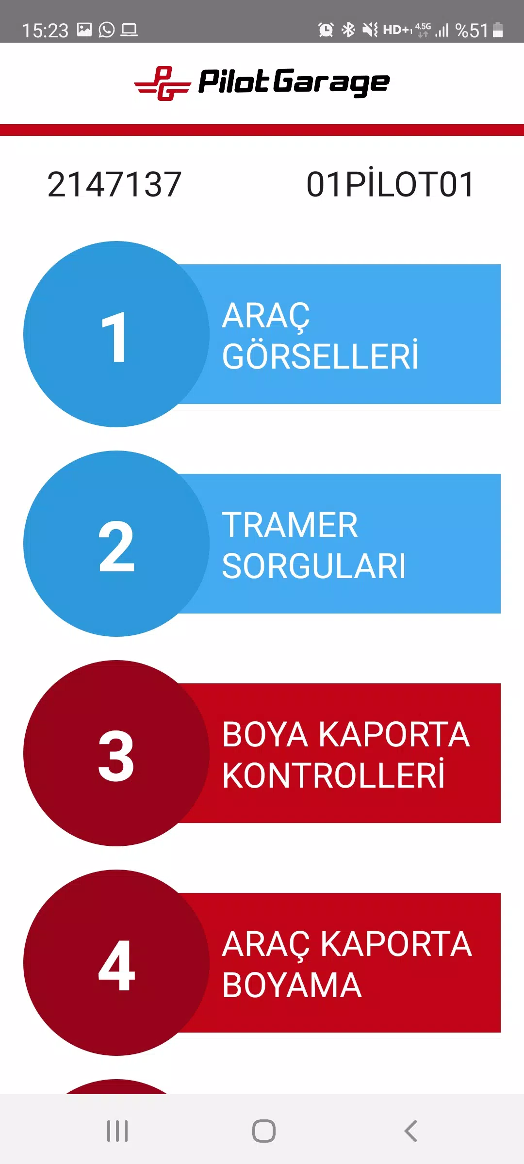 Pilotgarage Usta Uygulaması स्क्रीनशॉट 3