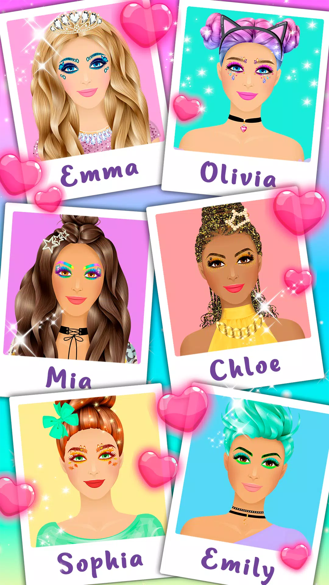 Makeup Beauty Salon Game Girls Скриншот 0