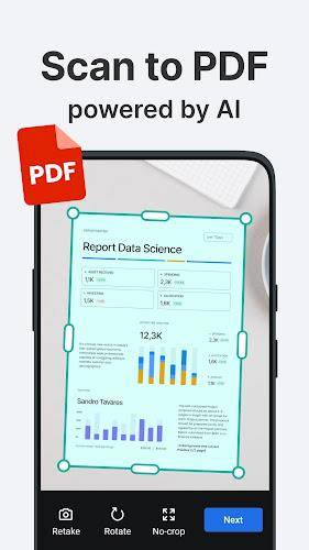 PDF Document Scanner - ScanNow Captura de tela 1