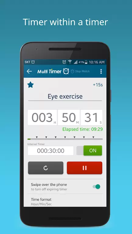 Multi Timer StopWatch ภาพหน้าจอ 0