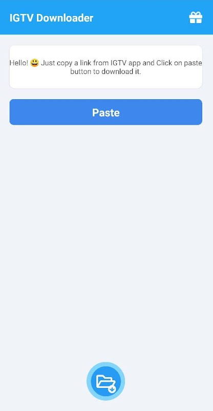 IGTV Video Downloader ဖန်သားပြင်ဓာတ်ပုံ 1