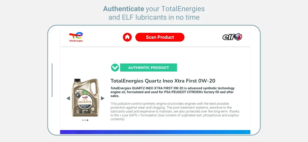 Schermata Scan TotalEnergies 3