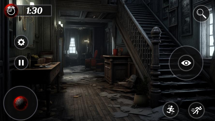 Evil Scary Mansion Games 3D Screenshot 1